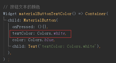 MaterialButton textColor 核心代码
